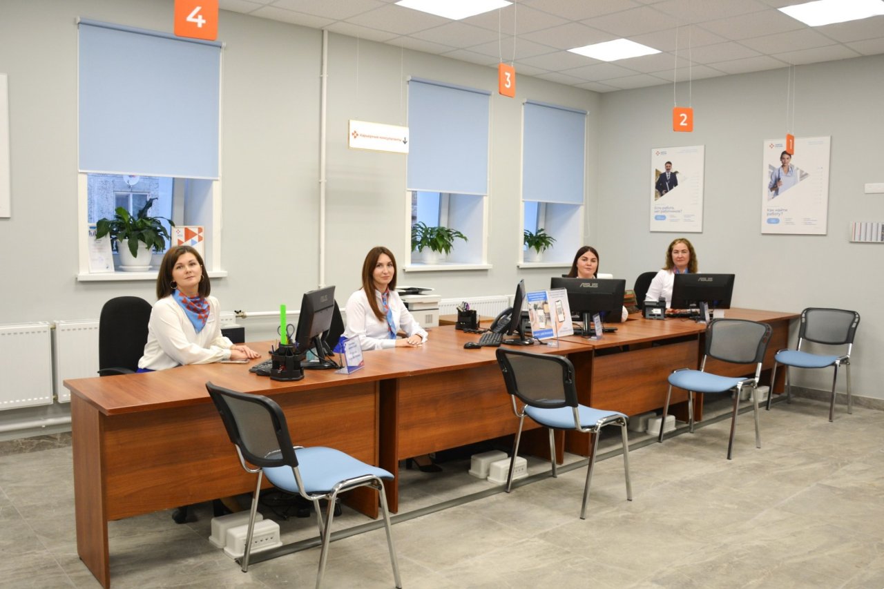 В Холмогорском округе Архангельской области открылся обновлённый Кадровый центр «Работа России»