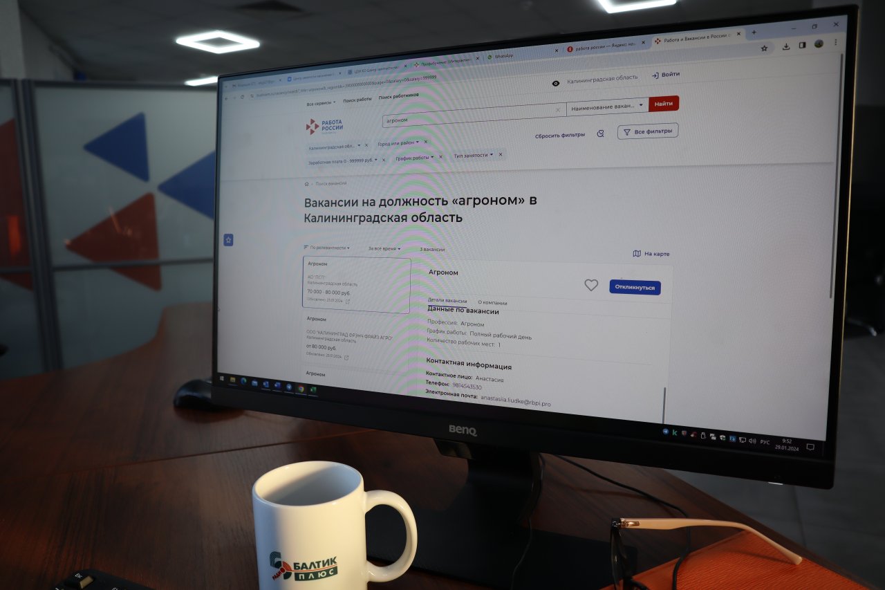 Центр занятости Калининградской области расширил список профессий для переобучения