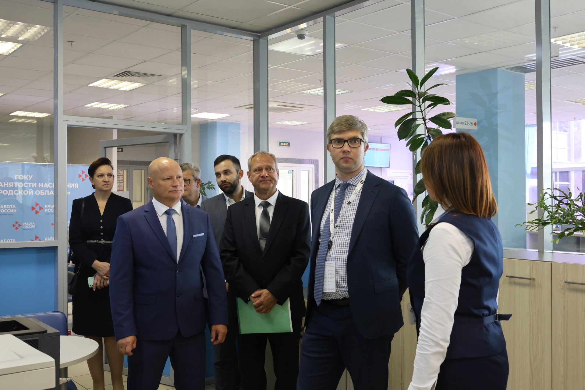 В октябре в Новгородской области откроется четыре модернизированных отдела центра занятости